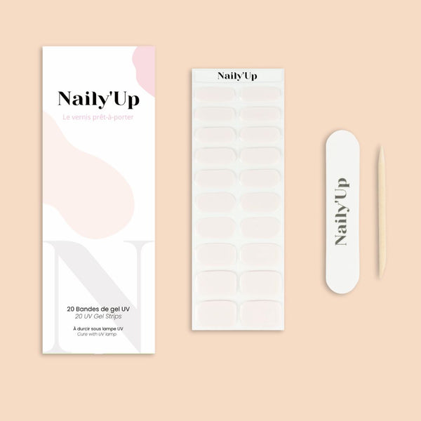 ongles en gel - Baby Pink