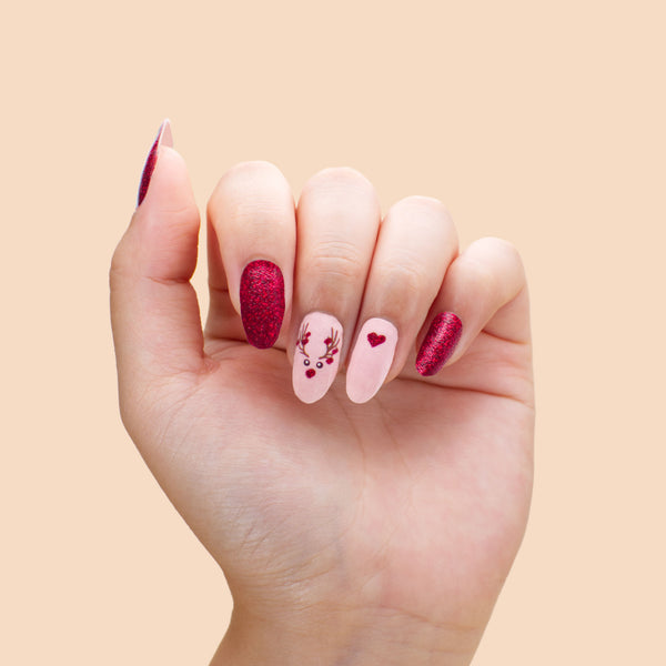 Stickers pour ongles - Éclat de Renne
