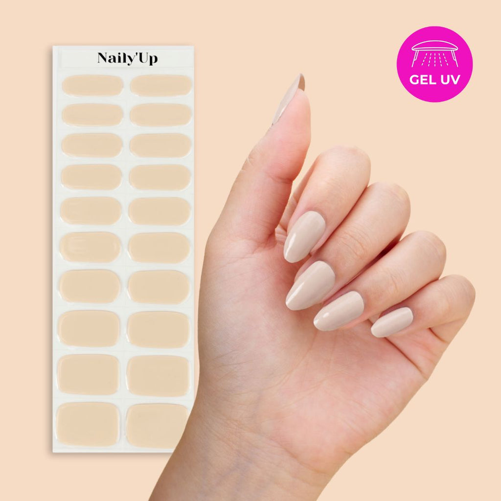 ongle en gel - Nude Peach