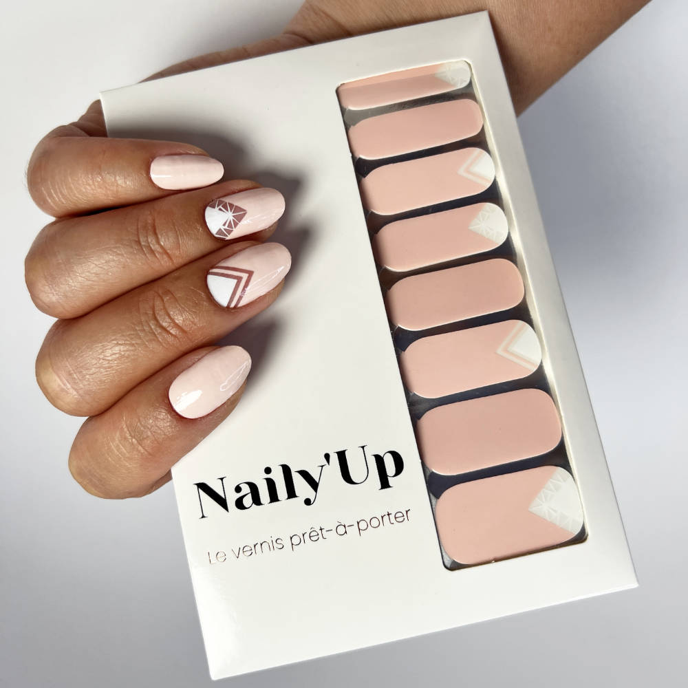 Vernis autocollant - Nude Geometrie