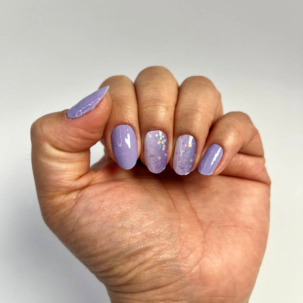 Stickers pour ongles - Violet Dust