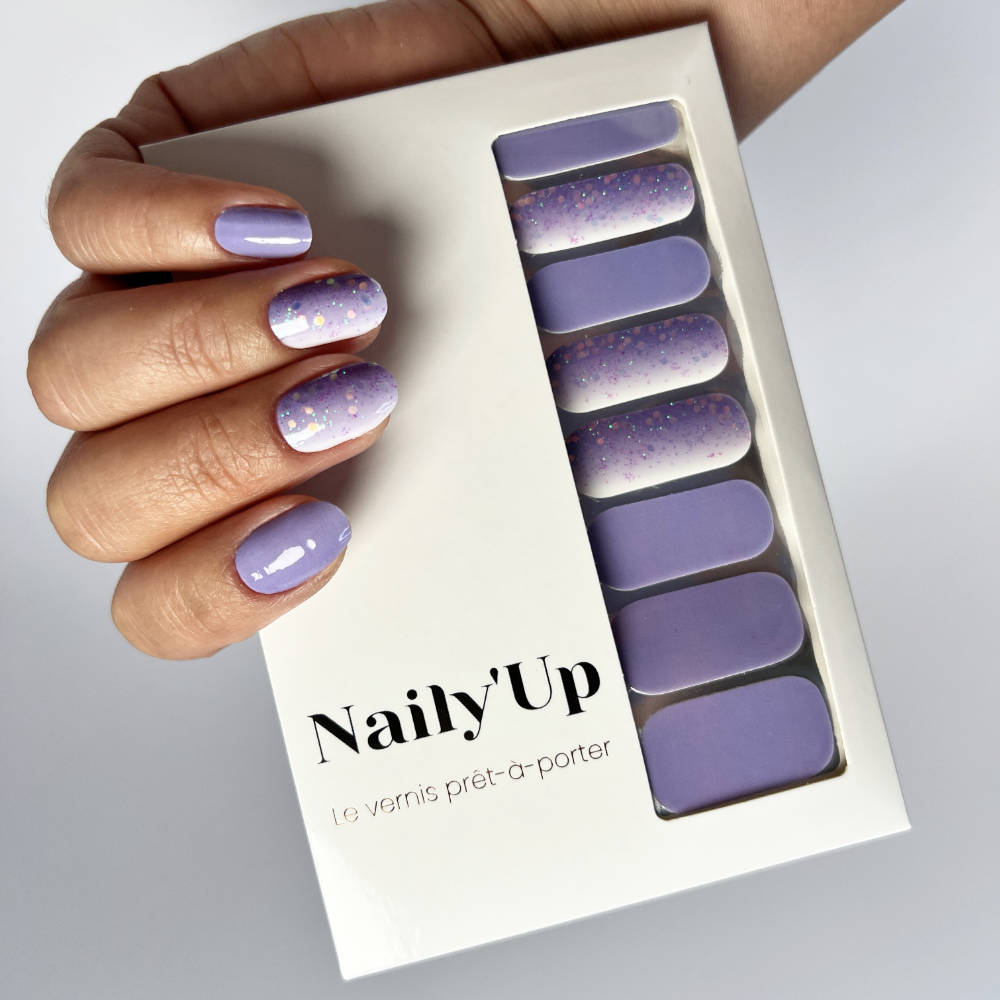 Vernis autocollant - Violet Dust