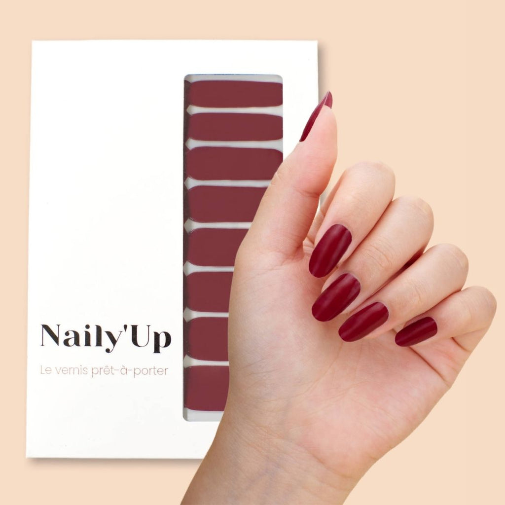 Nail stickers - red cherry