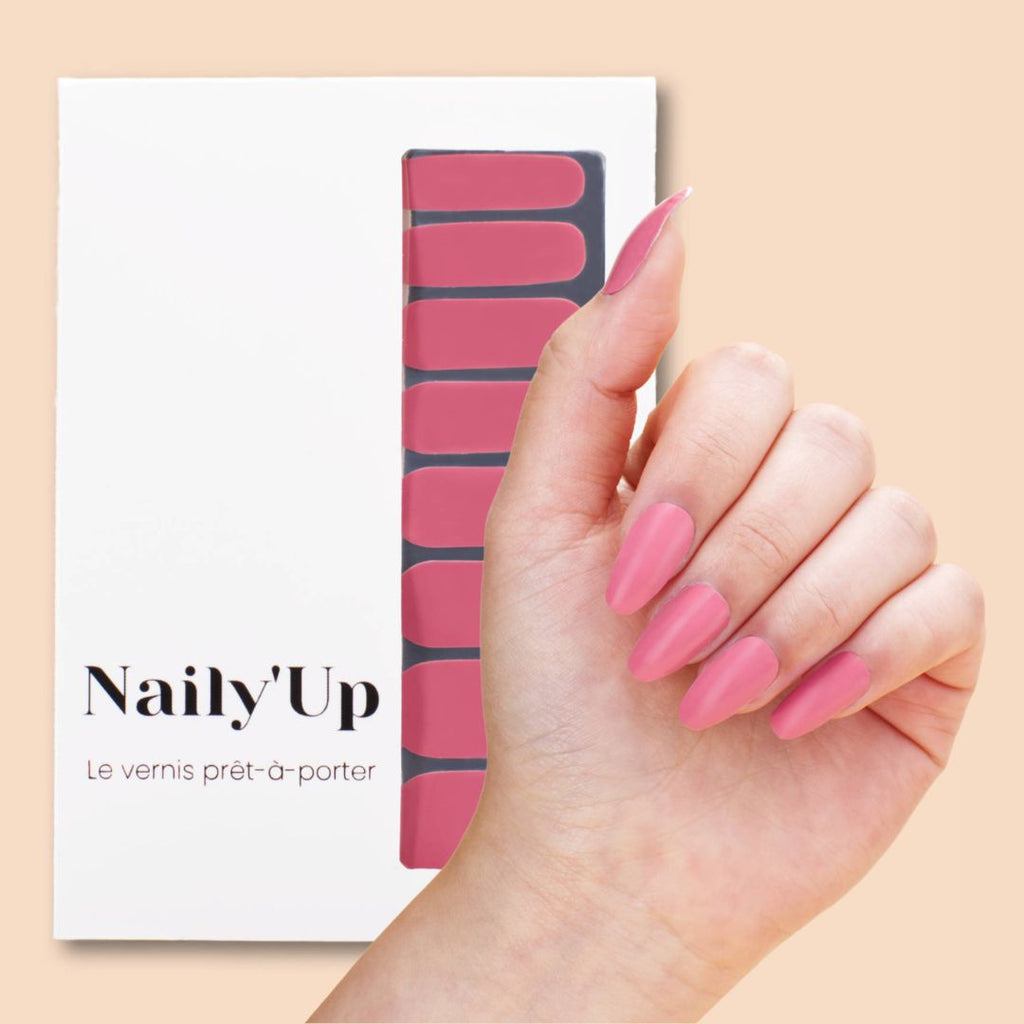 Nail stickers - rose blush